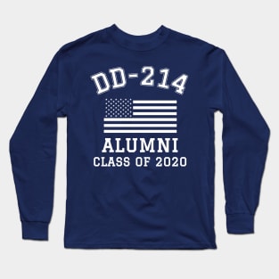 Patriotic DD-214 Alumni Class of 2020 Long Sleeve T-Shirt